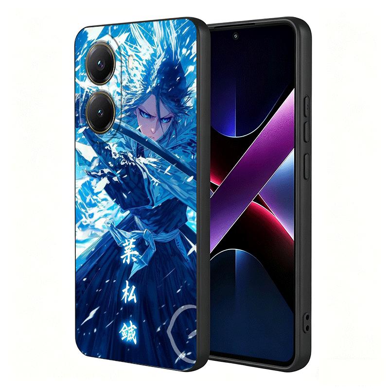 Bleach Kuchiki Rukia Soft Phone Case for Xiaomi Poco X5 X6 X7 X8 Pro Max X3 F7 F8 Ultra M8 M7 M6 M5 Redmi 15 15C 14C 13C 12C X4