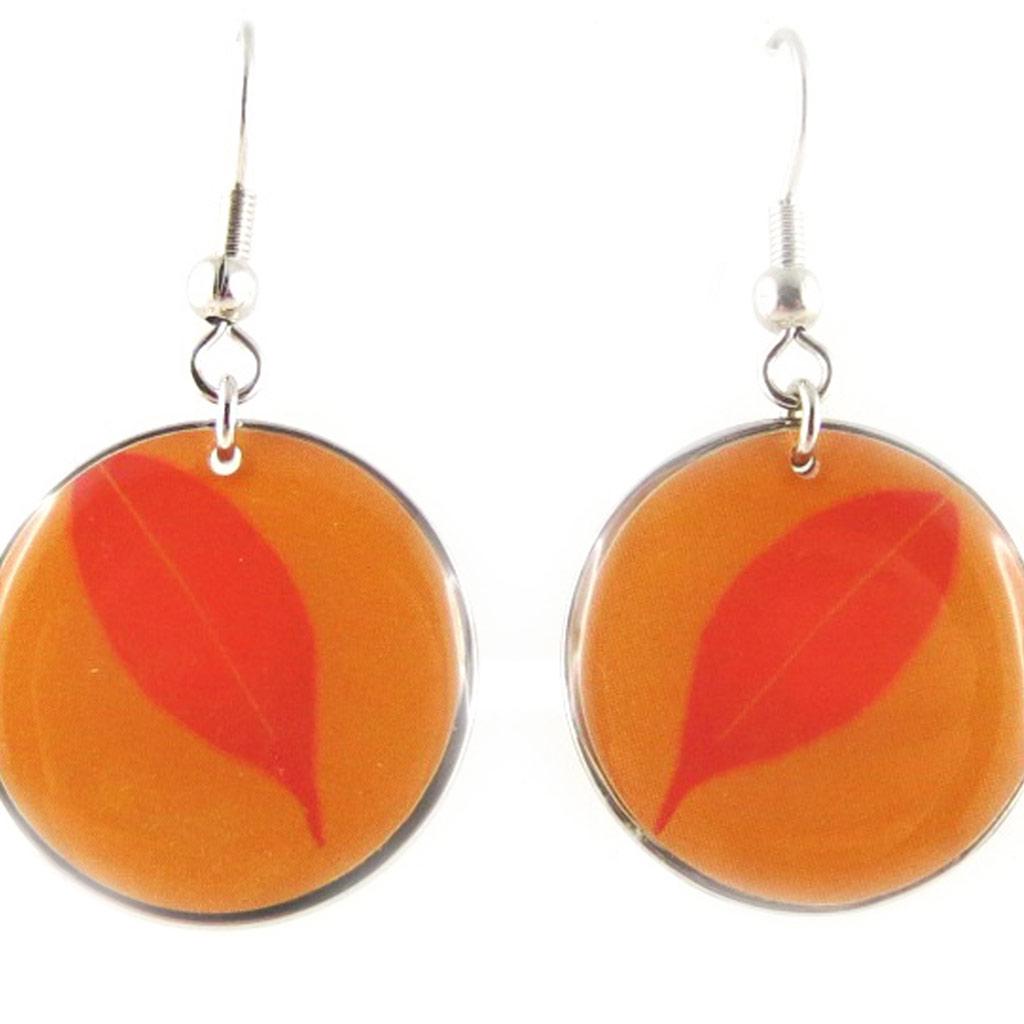 Les Trésors De Lily [D8255] - Orange 'Bamboo' Designer Loops