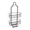 Shower Caddy Bathroom Hanging Shelf Large Capacity Strong Load-bearing Easy Installation Shower Hanger with 3 Baskets