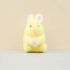 Adorable Plush Bunny Keychain Soft Pink Rabbit Toy Bag Charm 12cm Cute Gift