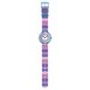 Flik Flak STRIPY FBNP225 Kids' Watch, PURPLE,