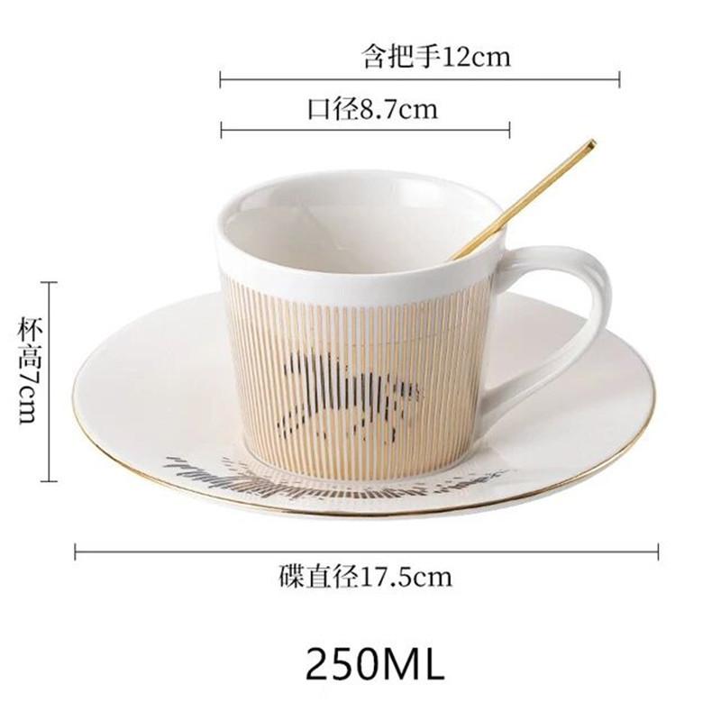 Новая динамическая зеркальная кружка-отражение 250~300 мл. Домашняя посуда для напитков. Креативная керамическая анаморфная чашка. Кофейный чайный сервиз. Интересный подарок.