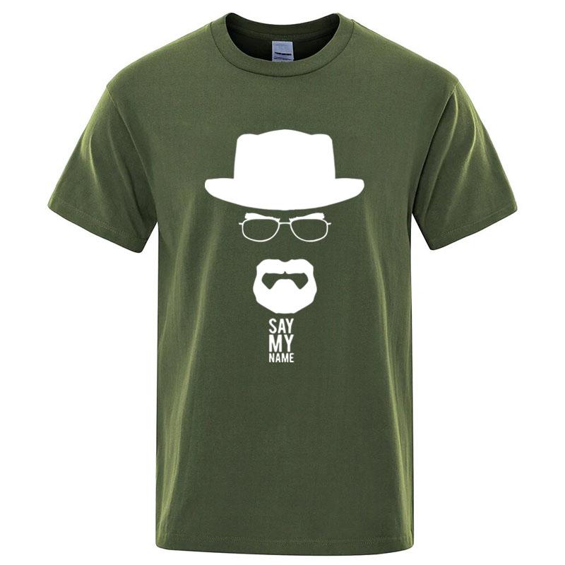 Summer Mens Short Sleeved High Quality 100Cotton Breaking Bad Printed Casual For Men Oneck Cool Casual Loose Hip Hop Male Tee