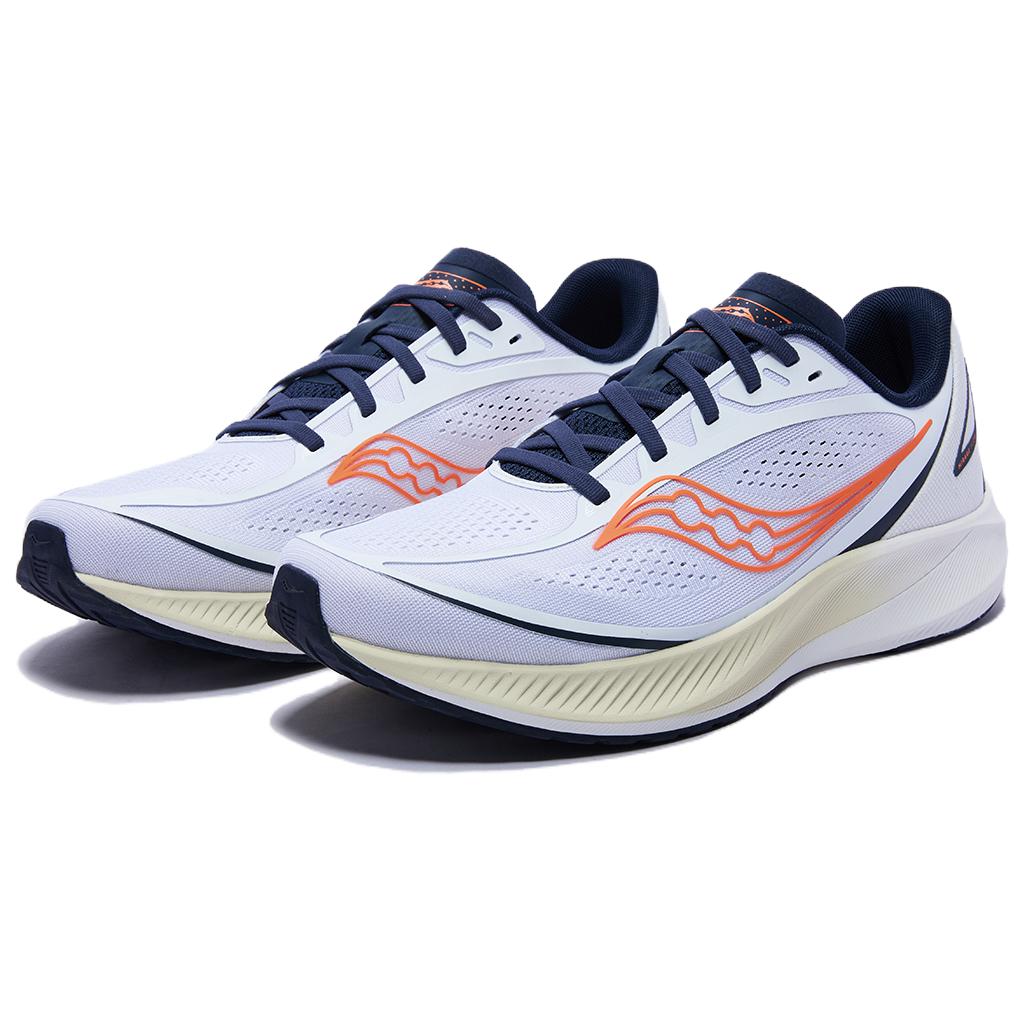 SAUCONY Mirage Flow Удобные Мягкие Дышащие Обертывающие Тренировочные Беговые Кроссовки Мужские кеды Белый S28214-4