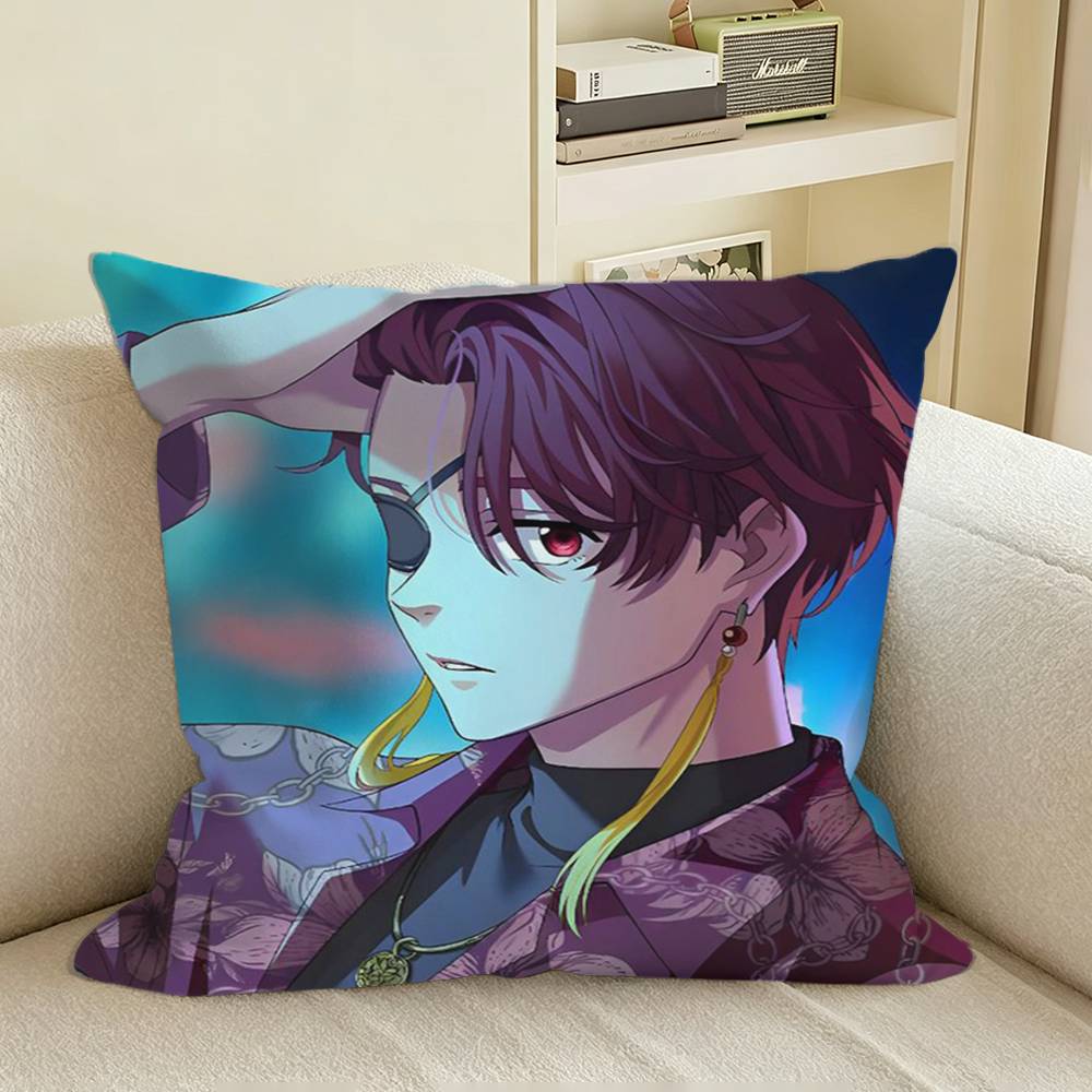 HHayato Suo WWINDBREAKER Square Sofa Pillow Cover Solid Color Living Room Home Decor Cushion Case