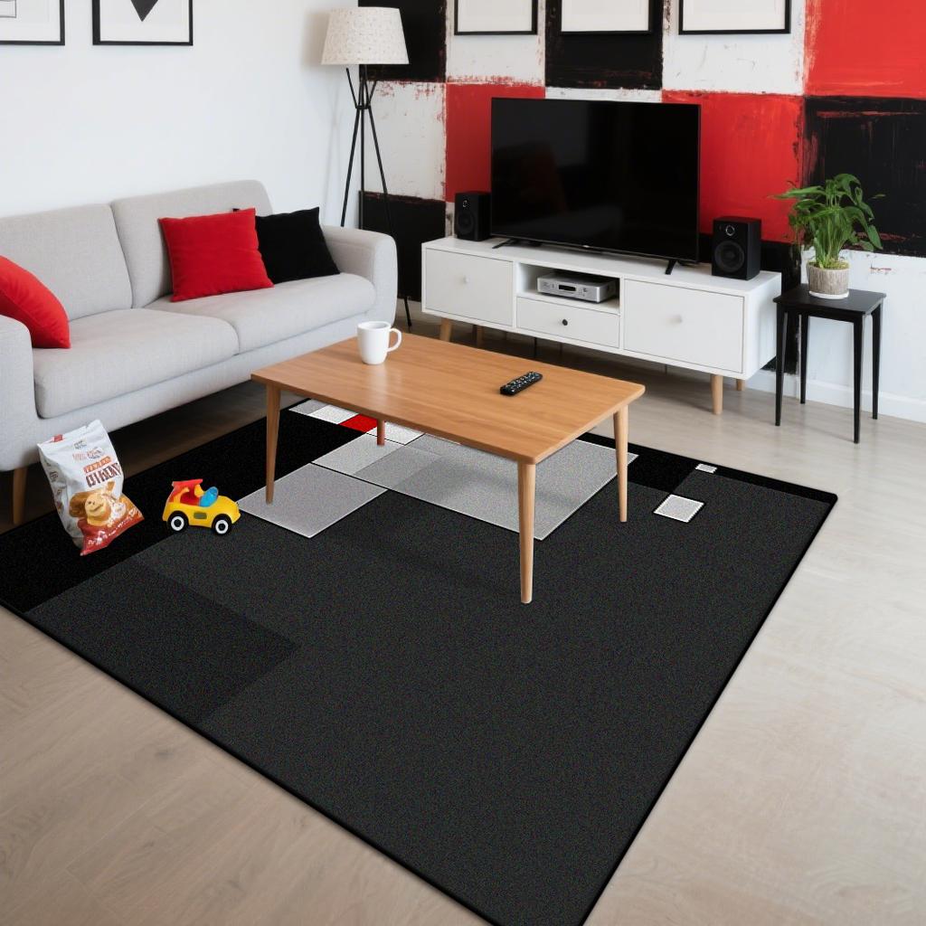 Nordic Luxury Carpet for Living Room Home Decorations Coffee Table Large Area Rugs Bedroom Floor Mat Children Crawling Carpet