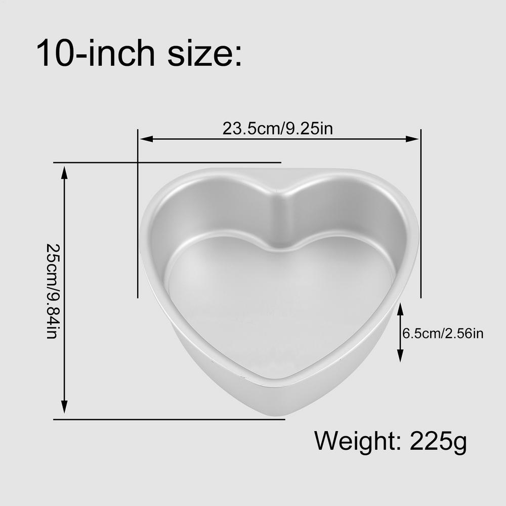 Cake Pan 6/8/11 Inch Heart Shaped Cake Pan Non-Stick Cake Pan Mold For Wedding Birthday Baking Cake Tin Cheesecake Pan Cake Mold
