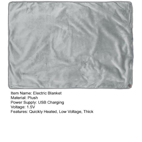 Электрическое одеяло с подогревом 5 В, низковольтное USB-зарядное устройство, быстро нагреваемая теплая шаль, зимняя накидка