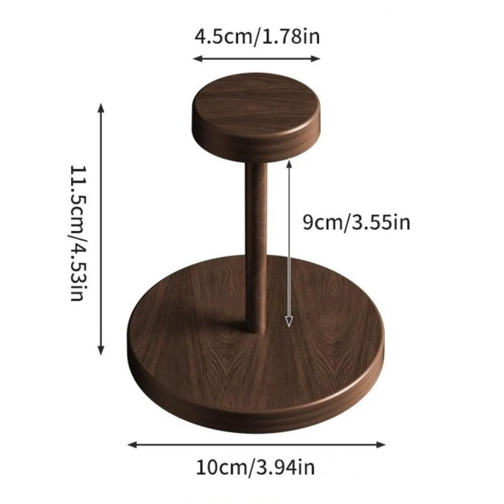 Desktop Paper Cup Storage Rack with Wood Grain Disposable Paper Cup Rack shelf Kitchen