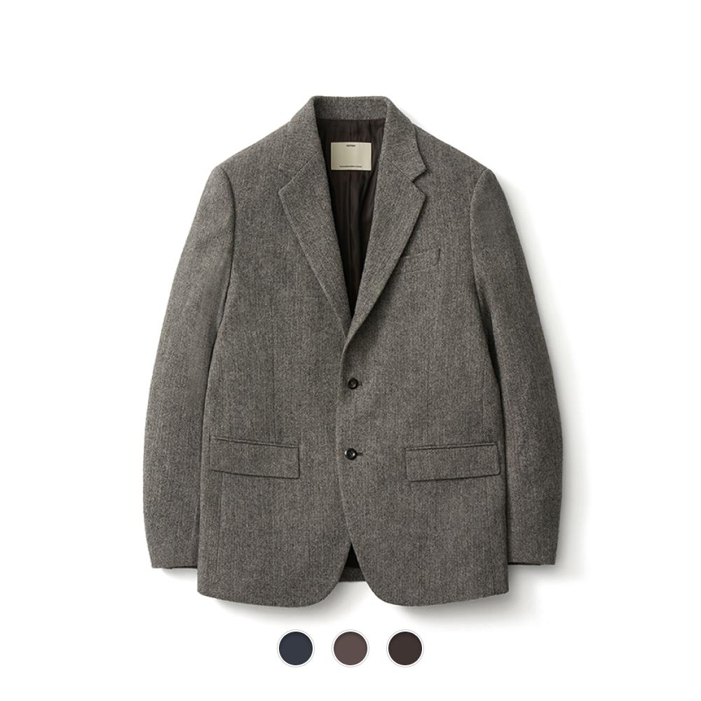 Pottery Shetland Wool Single Breasted Jacket - 3 Colors