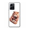 Hamster Portrait Phone Case For Redmi 12 13C 12C 15C 9 10 10C Note 13 Pro Plus 14 15 Pro 9T 9C 9A TPU Soft Cover Clear Cell Case