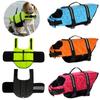 Dog Life Jacket Reflective Adjustable Summer Large Dogs Swimwear Safety Vest Surfing Sailboat Enhanced Buoyancy Pet Lifejackets