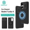 NILLKIN Для Xiaomi Redmi Turbo 4 Чехол для телефона CamShield Pro Магнитный чехол Защитная крышка для камеры