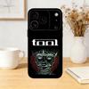 T-Tool Band Fear Inoculum Phone Case For iPhone 17,16,15,14,13,12,11 Plus,Pro Max,SE4Soft Silicone Black Cover