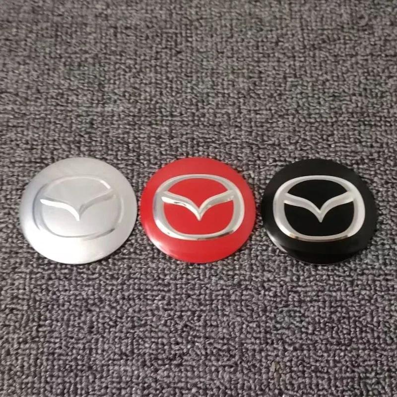 2025 Горячие Для Mazda MS 3 6 GH Atenza CX5 CX5 CX3 CX9 RX7 RX8 Axela 60мм 65мм Автомобильные Колпачки Центральных Ступиц Колес Наклейка Авто Внешний Тюнинг