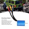 Brushless Motor 2435 3300KV Waterproof Red Aluminum Alloy CNC Machining RC Parts for 1/18 for 1/16 Remote Control Car