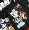 Футболка Steins Gate с Куррису Макисэ, Аниме футболка для мужчин и женщин, Летняя, Хлопковая, Свободная, Модная, С круглым вырезом, С коротким рукавом