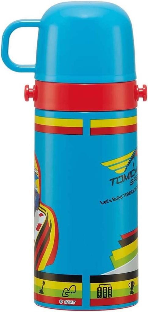 Skater Stainless Steel Water Bottle Direct Drinking 420ml Cup Drinking 350ml Tomica 23 Lightweight Type Boys Small Capacity Type Waterbottle Sports