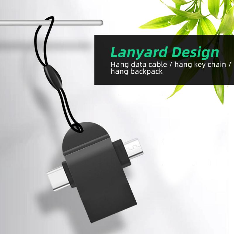 FONKEN Адаптер Otg Type C 2 в 1 Otg Micro USB-конвертер USB C 3,0, флэш-диск, разъем для мыши для смартфона, Android, USB-разъем