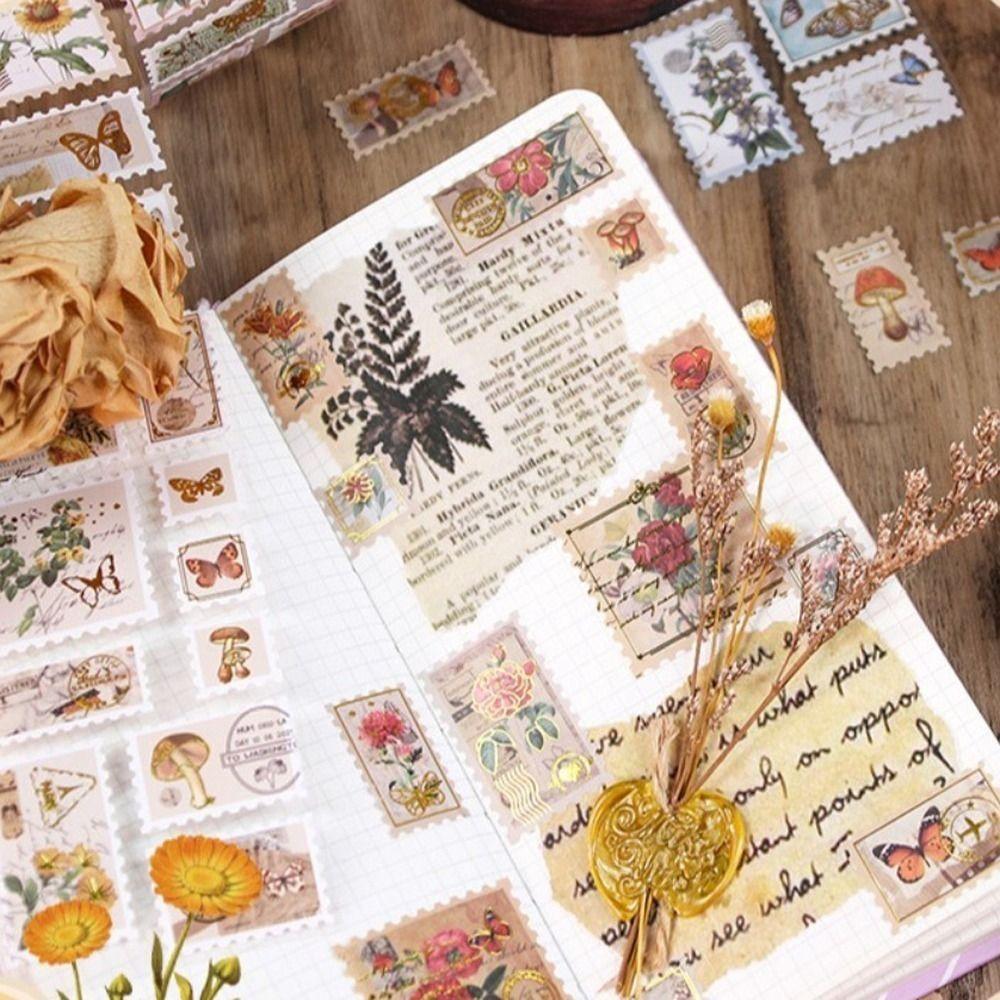 Декоративные наклейки для скрапбукинга своими руками, наклейка из клейкой ленты в стиле ретро, конверт с клейкой лентой