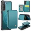 JEEHOOD J05 For Samsung Galaxy S23 Case Leather Mobile Cover with Detachable Magnetic Card Bag