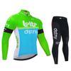 Autumn Long Sleeved Breathable Cycling Suit Set  Bib Pants Set Ropa Ciclismo Bicycle MTB Clothing Road Bike Suit Men Long Sleeve Bicicleta Set