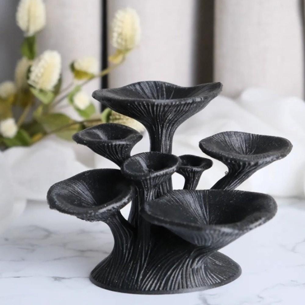 Multi-Layer Mushroom Jewelry Stand 3D Printed Ring Display Stand Jewelry Storage Tower  Bracelet