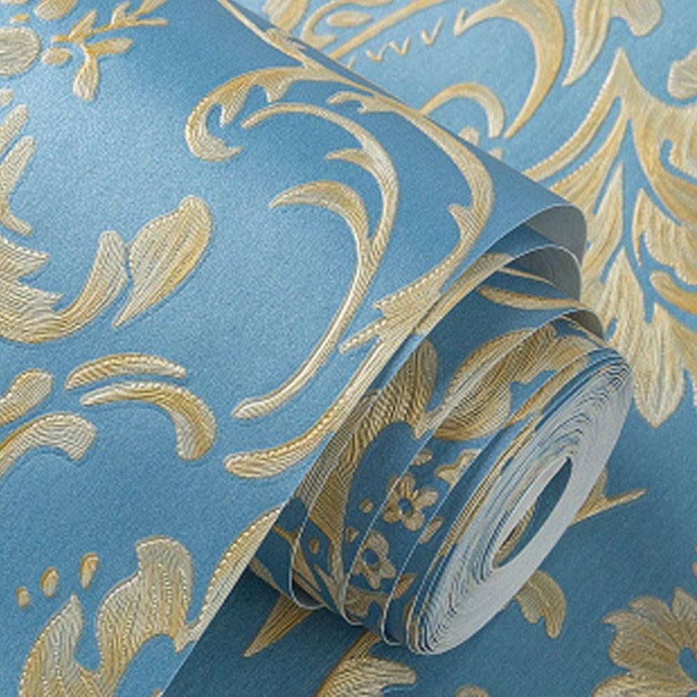 DIY Self Adhesive Wall Stickers Non-woven Fabric Decorative Contact Paper Wallpaper