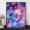 DIY Diamond Painting Stitch and His Girlfriend Cross Stitch Kit Mosaic Art Diamond Painting Full Circle Diamond Home Decoration