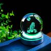 Kertari K9 Crystal Ball Owl a popular birthday gift for men and Stylish and soothing owl ornament for home Features an LED light provides indirect and
