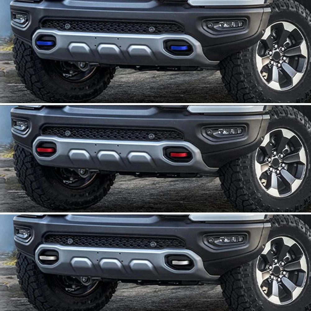 1 пара профессиональных заглушек приемника фаркопа для Dodge RAM 1500 2019-2025, заглушки рукава буксировочного крюка, заглушки сцепного устройства, автоаксессуар