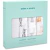 Aden + anais Essentials Cotton Muslin Swaddle Blankets - Pack de 4 Safari Babes
