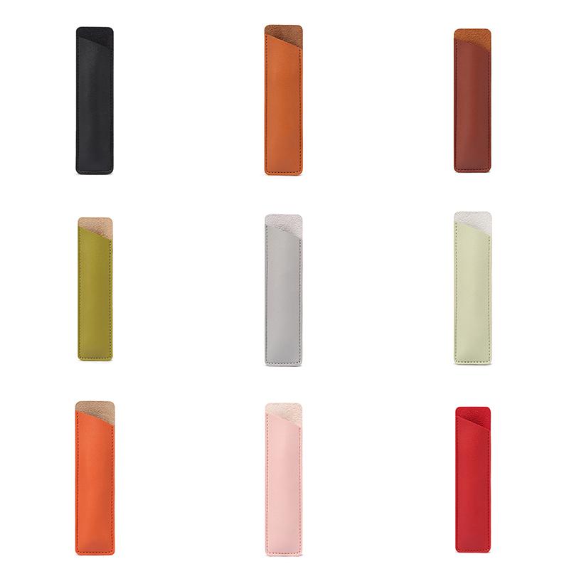 Пенал из искусственной кожи, школьная сумка для хранения ручек, милый пенал, кавайный держатель для ручек