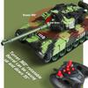 New 9 Channel RC Tank Military War Battle United States M1 Leopard 2 Remote Control Toy Car Tactical Model Electronic Toys for Boys Children