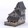 Realstic 1 pcs DIY Crafts Tradiational House Model Scene Statue Bonsai Decor Figurines