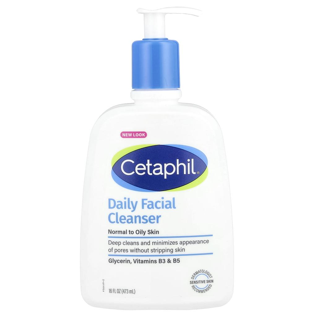 Cetaphil Daily Facial Cleanser, 16 Fl Oz (473 Ml)