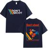 Arc Raiders Game Dont Shoot Funny Chicken Graphic Tshirt Men Women Casual Oversized Fashion Harajuku Clothing Tshirts