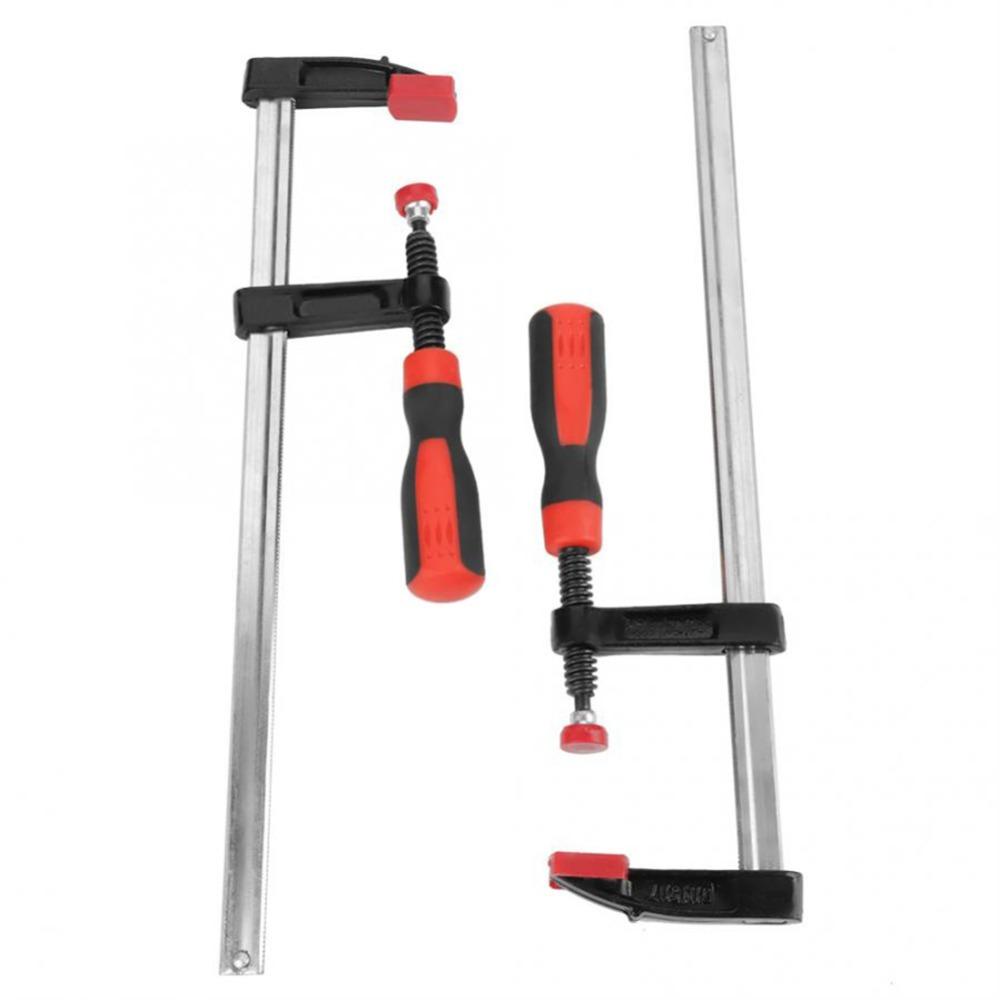4pcs Ergonomic Grip F Style Bar Clamps Quick Slide Heavy Duty Clamps For Woodworking