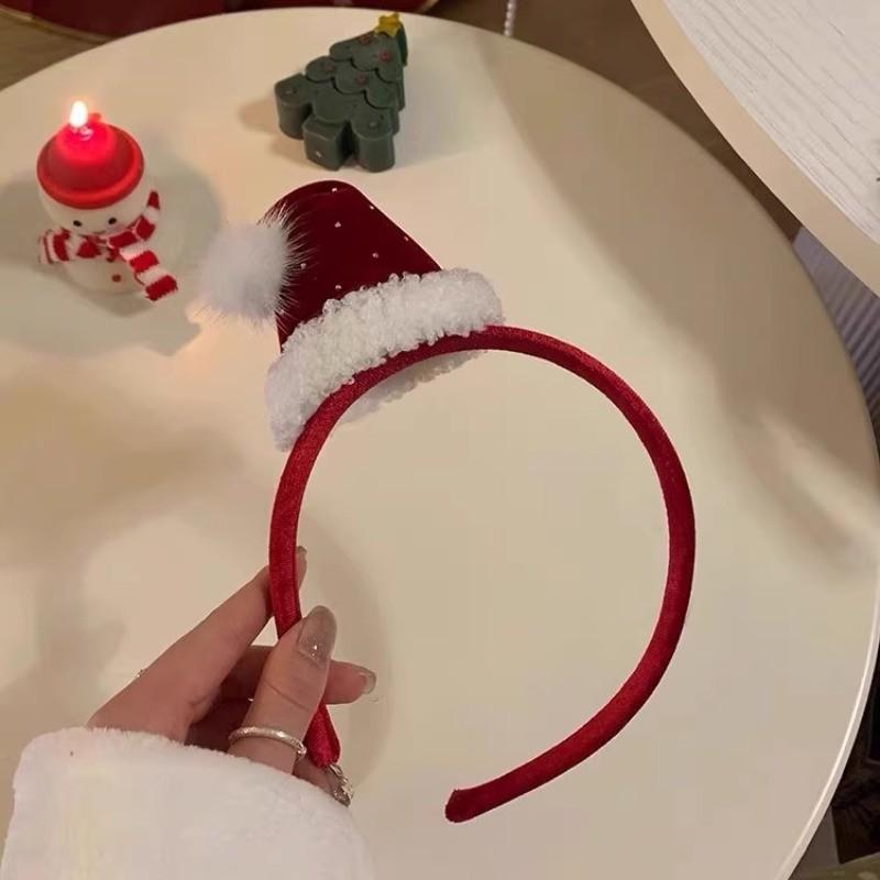 Children's Christmas Antler Headband Hair Clip - Festive Holiday Accessory