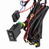 Switch Wiring Harness Kit LED Switch Wiring Relay ON-OFF Spot Light Switch LED Light Bar Wiring Harness Wiring Harness for Car