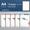 A4 Thickened Draft Book: Blank Paper for Primary to High School Math Students
