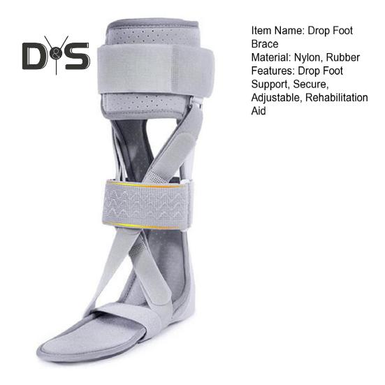 AFO Drop Foot Brace Ортез для голеностопного сустава, стабилизатор для мужчин и женщин, корректирующий осанку, поддерживающий походку