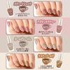 Canmake Colorful Nails N77 Calm Greige 8 мл Высокопигментированный быстросохнущий латте-цвет Nude Greige Beige