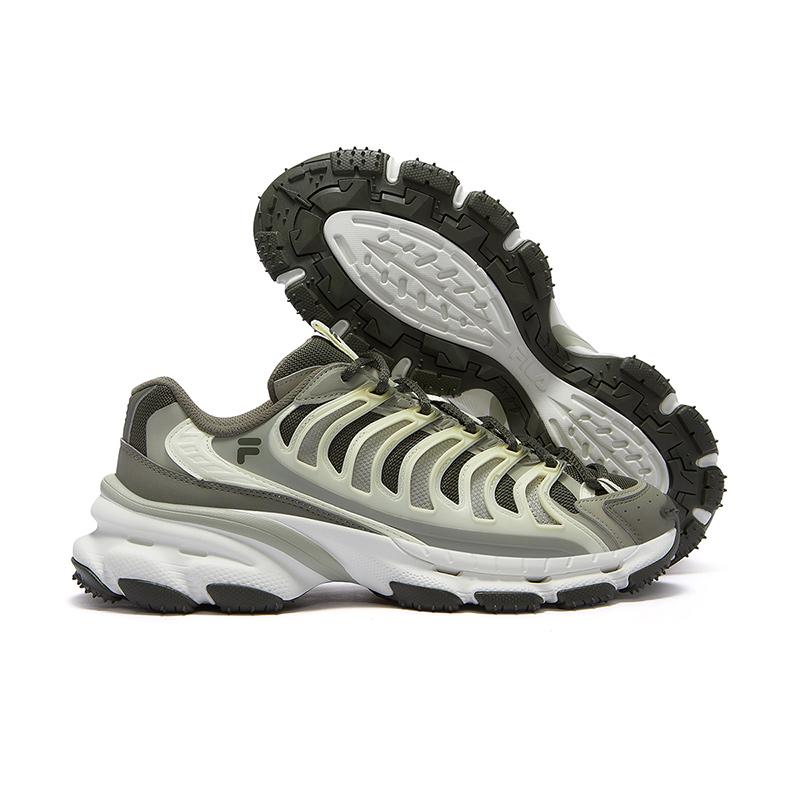 Fila Fusion Кроссовки Starship Модные Универсальные Удобные Низкие Повседневные Кроссовки Мужские Зеленые T12M511501FDV