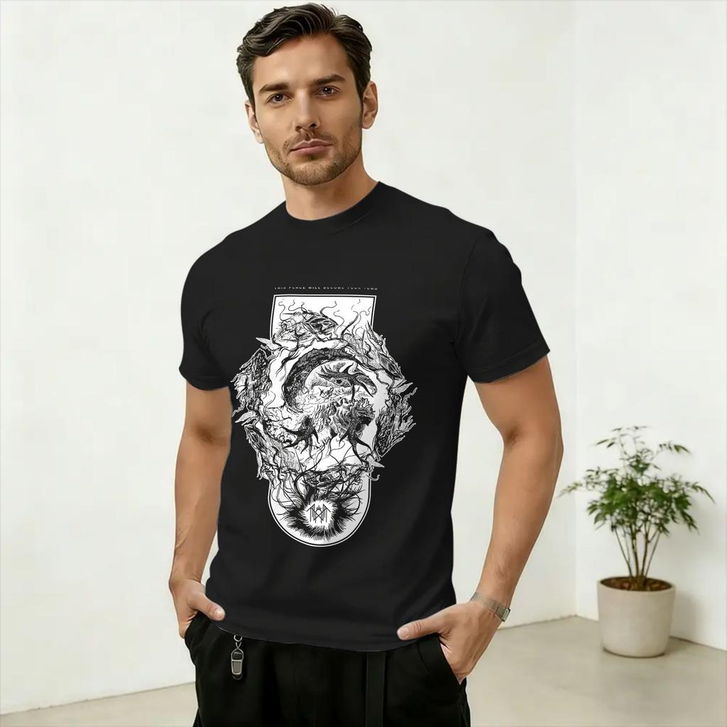 SSleepp Band Tokenn TShirt Summer Cotton T Shirts For Unisex Hipster Custom DIY Tshirt Short Sleeve Vintage Clothes