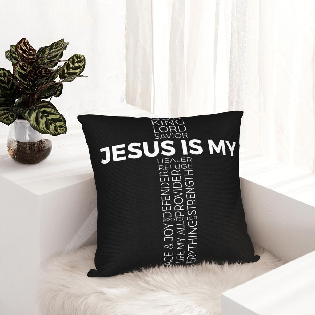 Jesus Esperanza Devida Испанский Наволочка Продукт Печать Чехол для Подушки Декорация Декоративная Наволочка для Подушки Постельное Белье Разный Размер