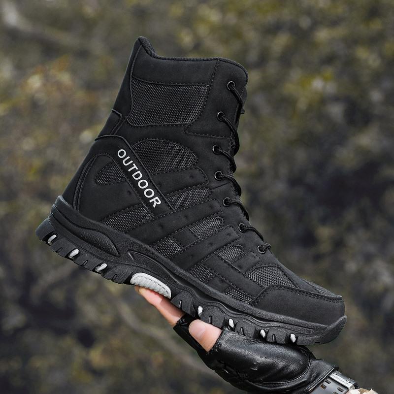 Модные новые мужские ботинки для пустыни, ботинки для сафари, походов, кемпинга, для активного отдыха, альпинизма, мужская обувь