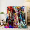 Abstract Graffiti Art Blanket bedroom Blanket for Livingroom Couch lunch break Soft throw for Friend's festival Gift