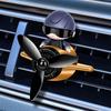 Mini Pilot Air Outlet Freshener Long Lasting Scents Vent Perfume Diffuser Rotating Propeller Fragrance Car Interior Decoration