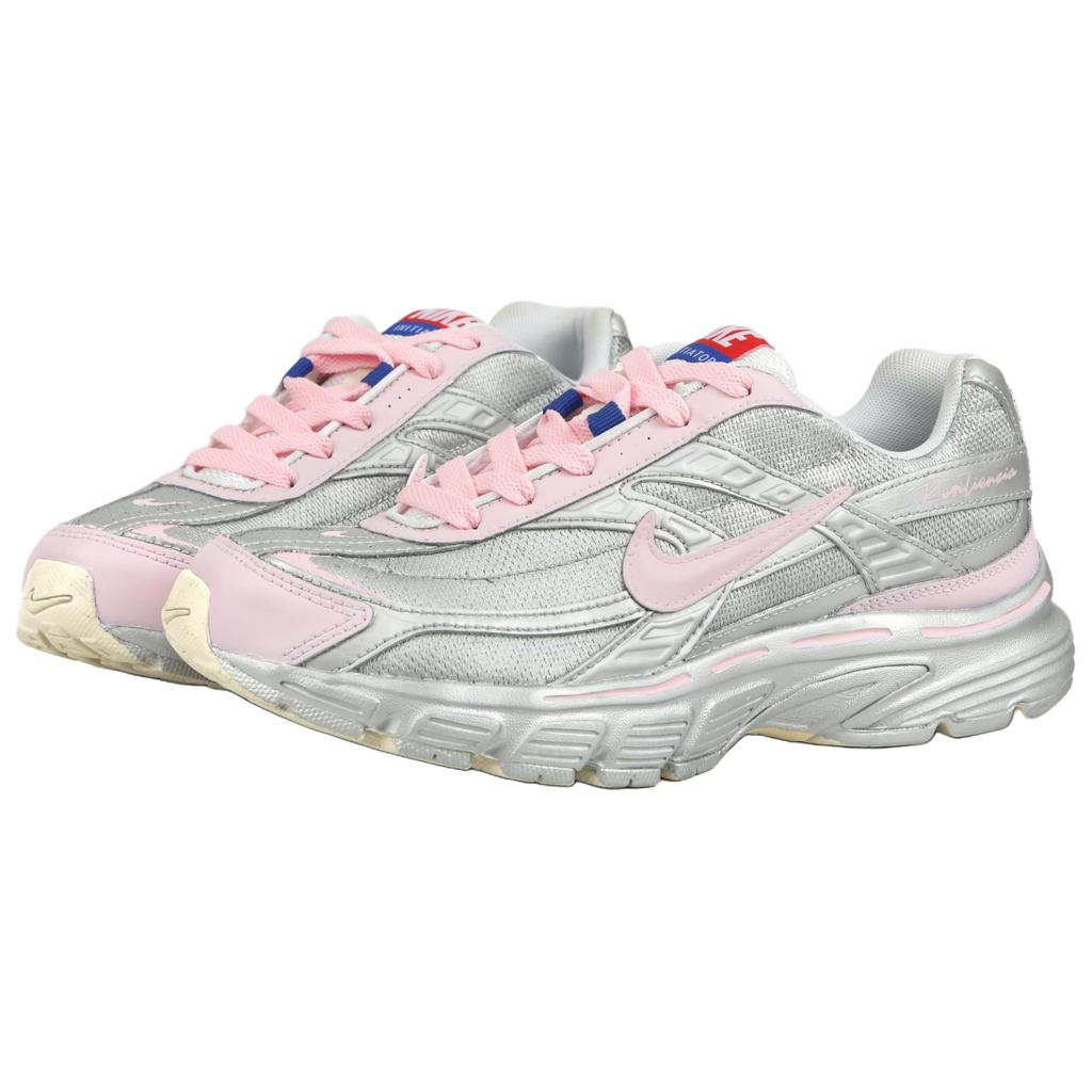 Nike Initiator Cushioning Abrasion Resistant Cushioning, Wear Resistant Low top Casual Running Shoes Unisex Silver Pink HQ1183-141(team785-)
